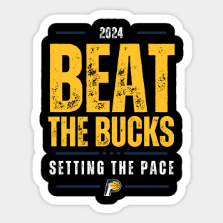 Beat The Bucks (2024 Playoffs) Sticker